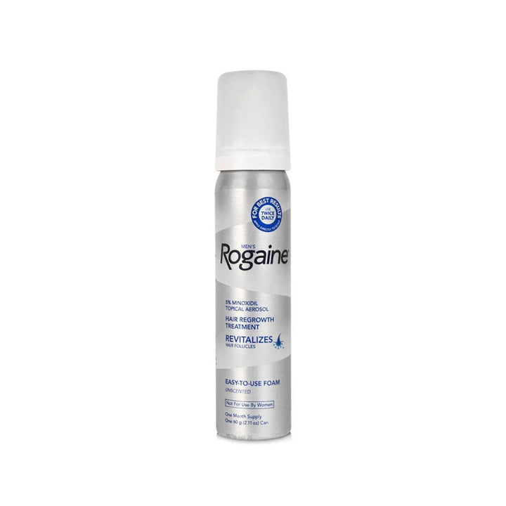Men's Rogaine/Regaine 5% Minoxidil Foam for Hair Loss and Hair Regrowth Rogaine