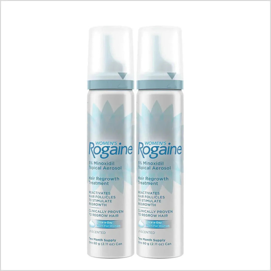 Womens Rogaine 5% Minoxidil Foam for Hair Loss and Hair Regrowth Rogaine