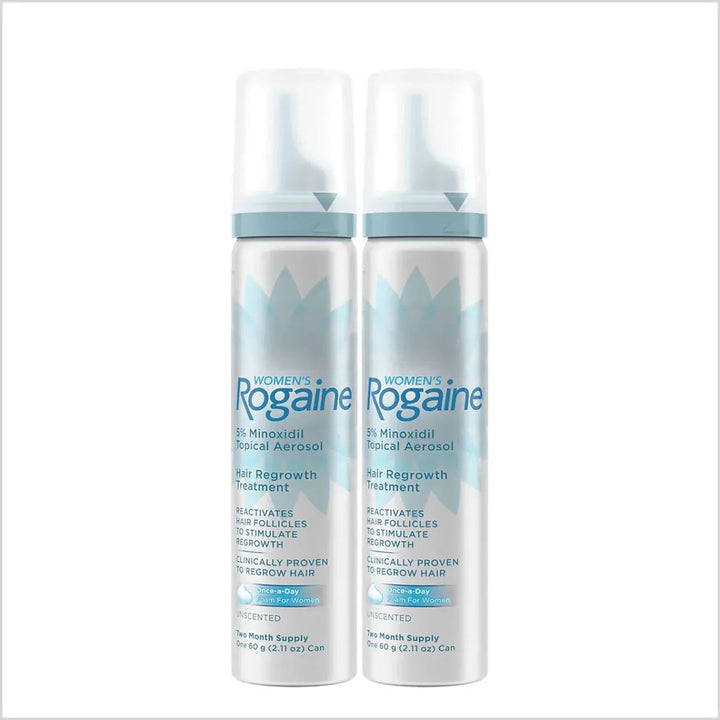 Womens Rogaine 5% Minoxidil Foam for Hair Loss and Hair Regrowth Rogaine
