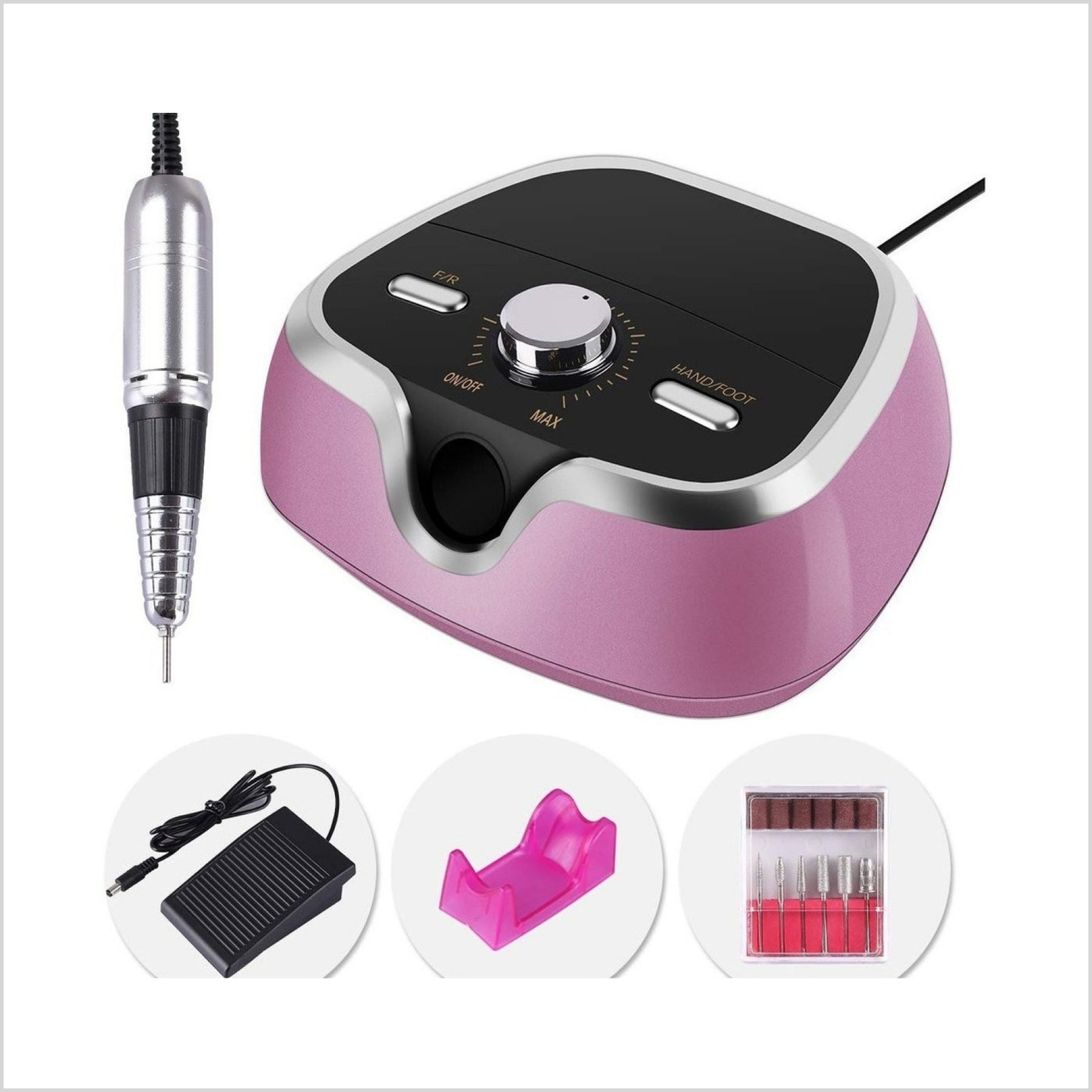 SML M3 Nail Drill Machine 35,000 RPM - Salon Use in Pakistan – Skinae