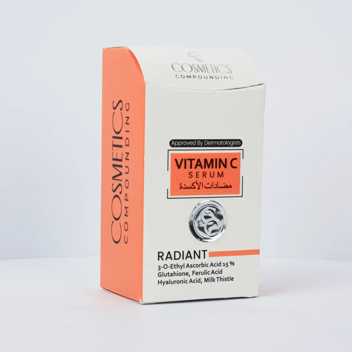 Vitamin C Serum in Pakistan - Anti Aging Serum- Side View - Skinae