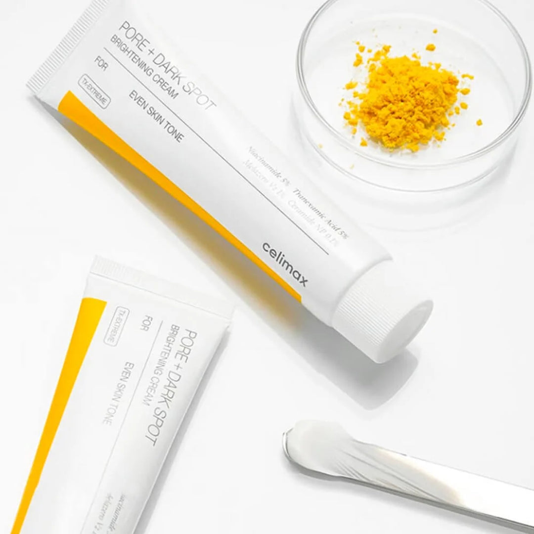 celimax pore+dark spot brightening cream for clear skin - Skinae