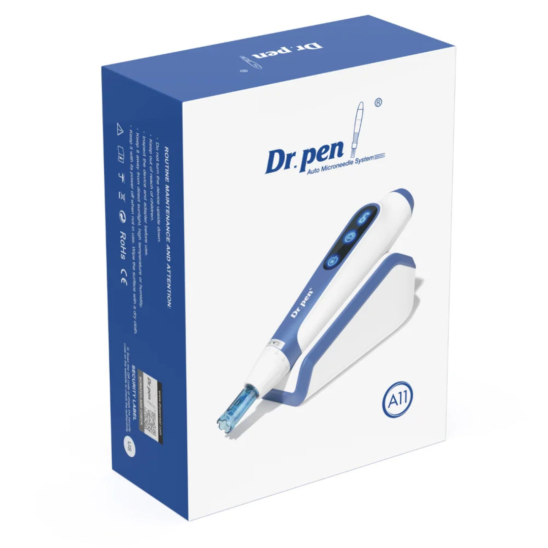 Dr. Pen A11 Ultima PRO Microneedling Pen box for professional skin treatments in Pakistan - Skinae
