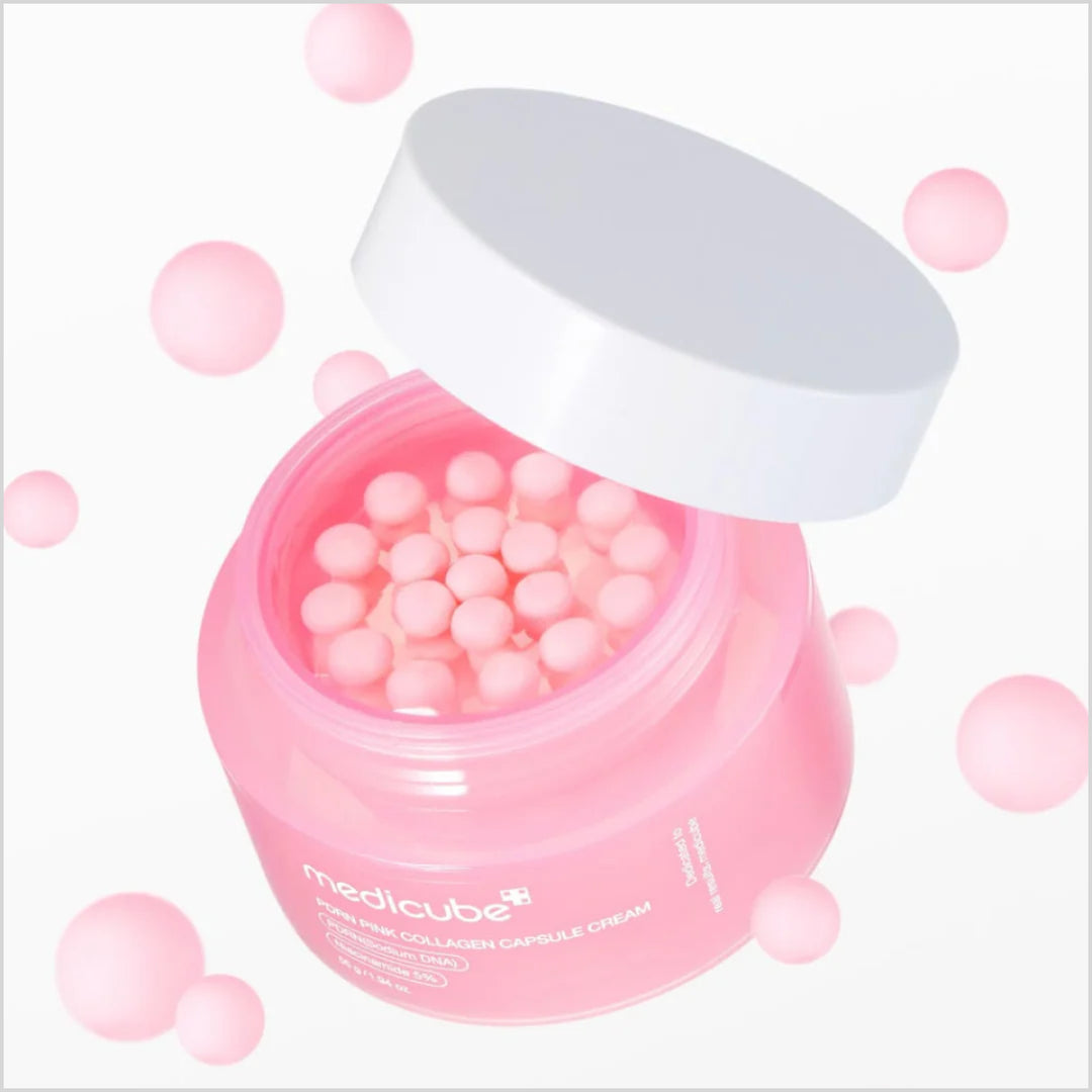 PDRN Pink Collagen Capsule Cream for glowing skin – Skinae