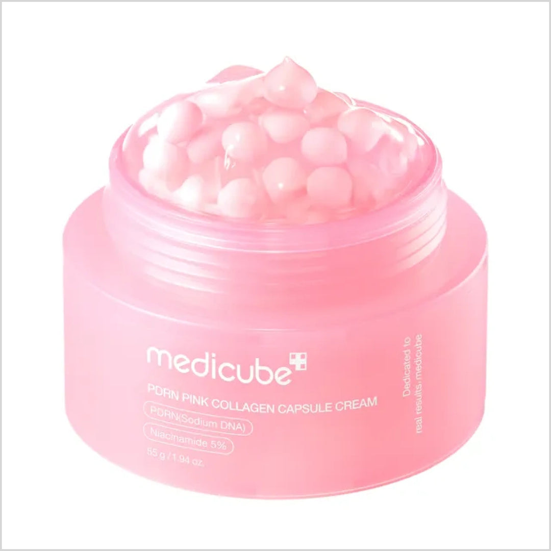 PDRN Pink Collagen Capsule Cream for glowing skin – Skinae
