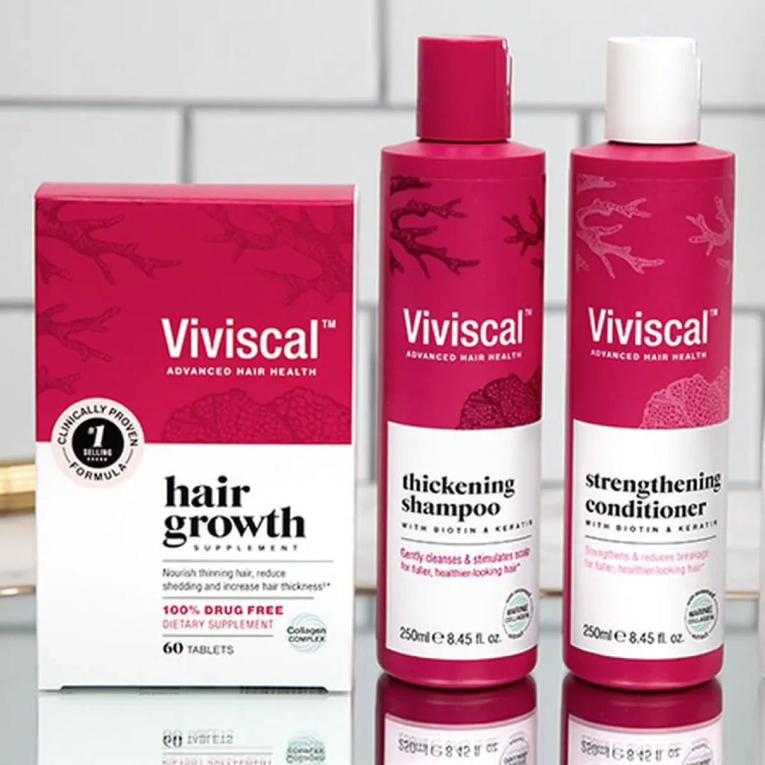 Viviscal Hair Growth Kit – Supplements, Shampoo & Conditioner in Pakistan - Skinae.pk