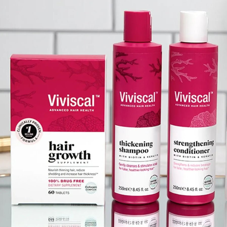 Viviscal Hair Growth Kit – Supplements, Shampoo & Conditioner in Pakistan - Skinae.pk